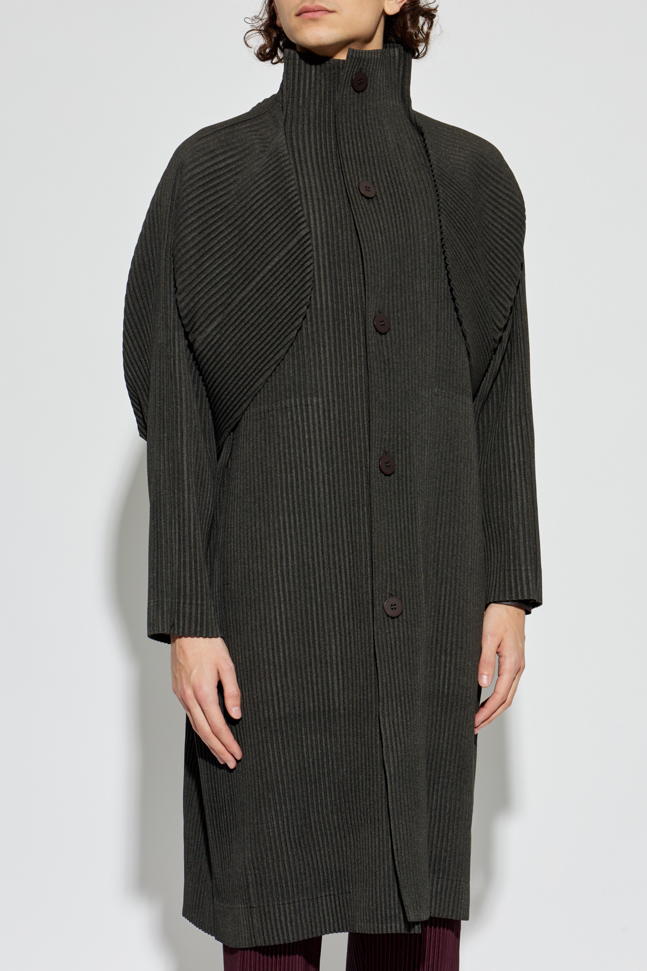 【最安値】HOMME PLISSÉ ISSEY MIYAKE COAT Three By Six Coat